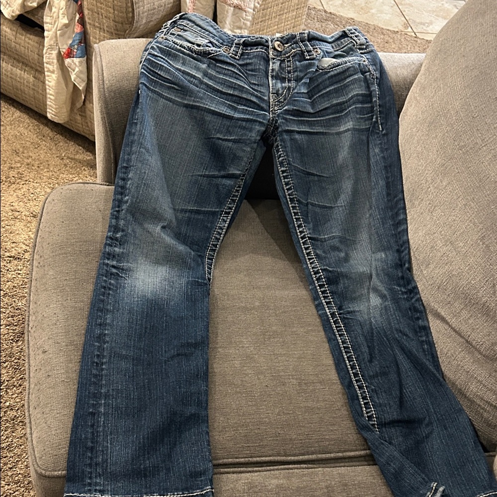 Silver Jeans Women's Blue Denim Jeans
